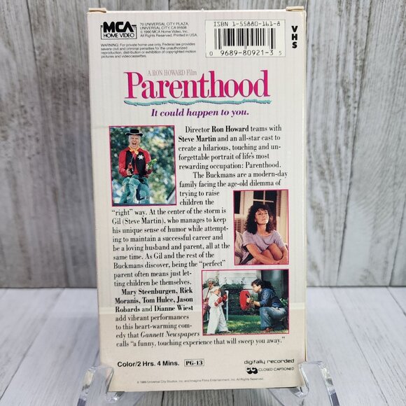 Parenthood VHS Tape 1989 - Steve Martin Tom Hulce - Picture 3 of 5